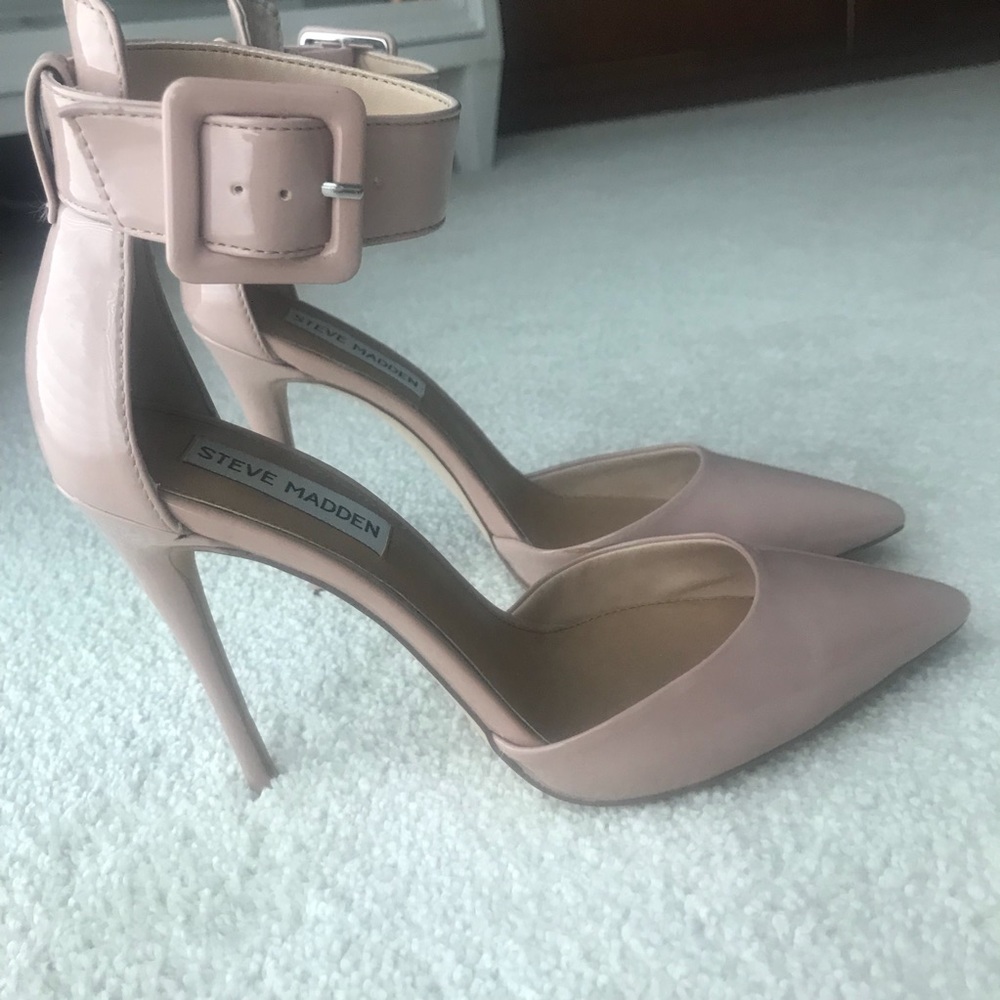 Steve Madden Desire pink sz6 ankle strap pump